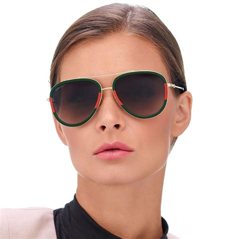 gucci sanglasses red and green|gg0062s Gucci sunglasses.